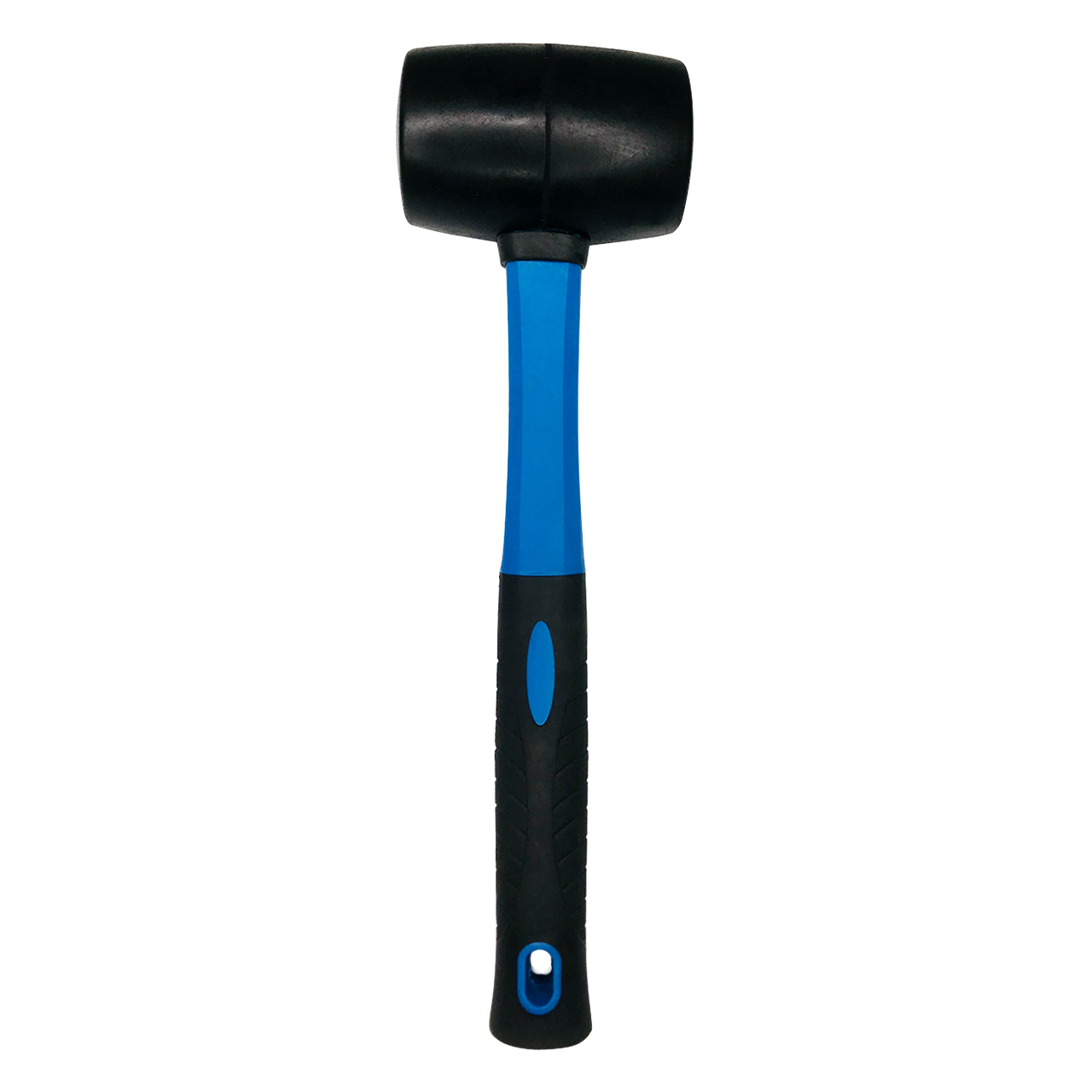 Киянка резиновая с фиберглассовой рукояткой 500гр, черная Киянка резиновая с фиберглассовой рукояткой 500гр, черная