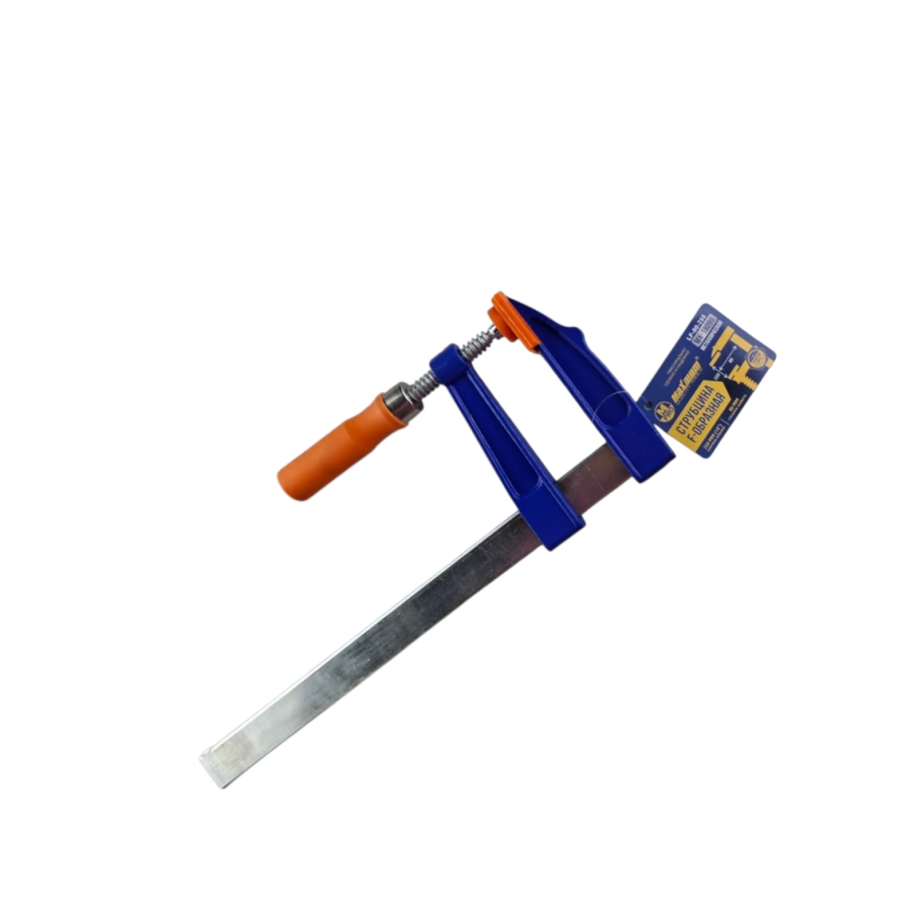 Струбцина F-образная 80x150 мм, металлическая,"MAXIMUM" MX 18082 Струбцина F-образная 80x150 мм, металлическая,"MAXIMUM" MX 18082