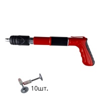 Пороховой монтажный пистолет мини с набором гвоздей, без кейса Пороховой монтажный пистолет мини с набором гвоздей, без кейса