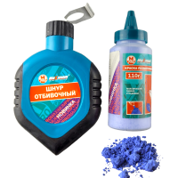 Набор для разметки: малярный шнур 10 м + краска разметочная 110 гр., "Maximum" MX 05051 Набор для разметки: малярный шнур 10 м + краска разметочная 110 гр., "Maximum" MX 05051