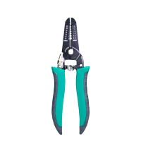 Кабелерез, съемник изоляции 0,8-2,6мм, черно-желтые рукоятки (2377) Кабелерез, съемник изоляции 0,8-2,6мм, черно-желтые рукоятки (2377)