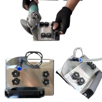 Купить оптом Инструмент для резки фаски плитки под углом 45 градусов, 100 мм, подставка для УШМ,нержавейка. инструмент для резки фаски плитки под углом 45 градусов, 100 мм, подставка для ушм,нержавейка. оптом