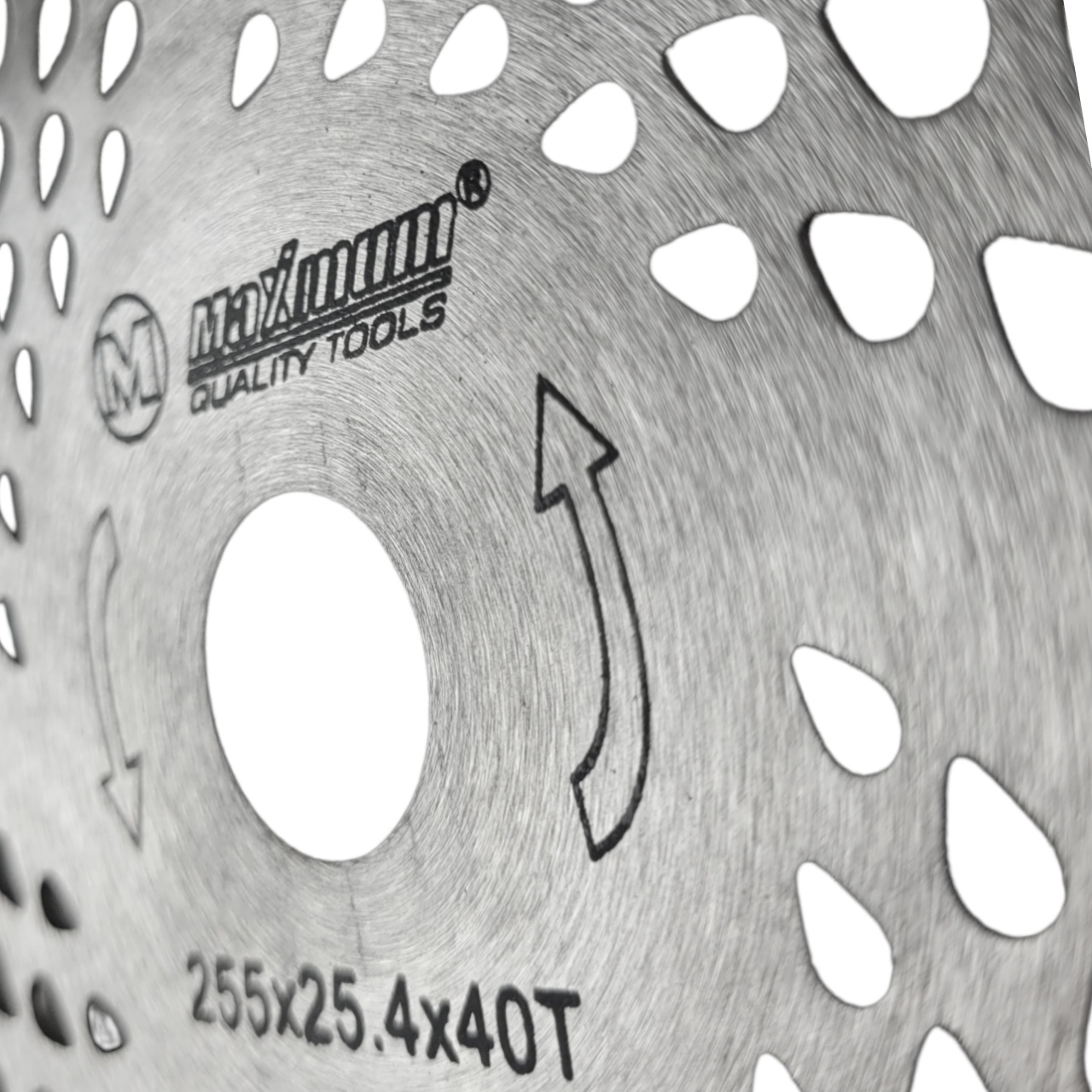 Купить оптом Диск для триммера 40T 255x25,4 мм, "MAXIMUM" MX 14282 (А-212-55) Диск для триммера 40T 255x25,4 мм, "MAXIMUM" MX 14282 (А-212-55) оптом