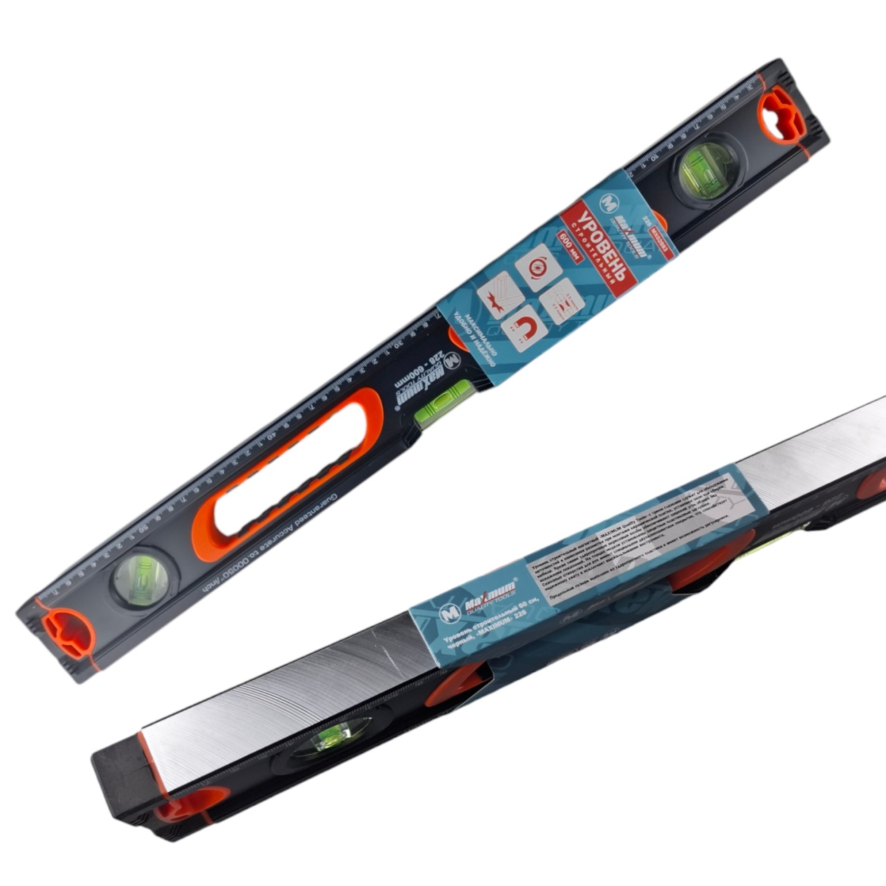 Купить оптом Уровень пузырьковый строительный 60 см, ТИП 228, черный, «MAXIMUM»  (2595) уровень пузырьковый строительный 60 см, тип 228, черный, «maximum»  (2595) оптом