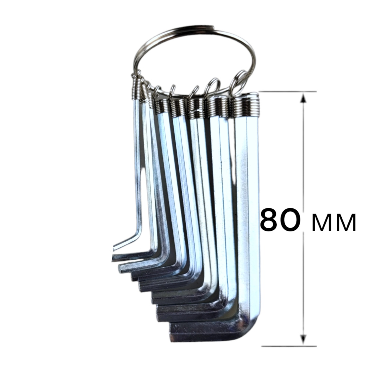 Купить оптом Набор шестигранников из 8 предметов, 1,5-6мм (2650) набор шестигранников из 8 предметов, 1,5-6мм (2650) оптом