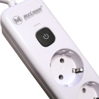Купить оптом Удлинитель с заземлением 5 м, 3 розетки, 2 USB порта, Type C, "MAXIMUM" МХ 12493 (2586) Удлинитель с заземлением 5 м, 3 розетки, 2 USB порта, Type C, "MAXIMUM" МХ 12493 (2586) оптом