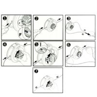 Купить оптом Катушка для триммера, автомат, черно-оранжевая катушка для триммера, автомат, черно-оранжевая оптом