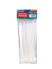 Хомуты нейлоновые  4x200 мм, 100 шт, белые, "MAXIMUM" (2618) Хомуты нейлоновые  4x200 мм, 100 шт, белые, "MAXIMUM" (2618)