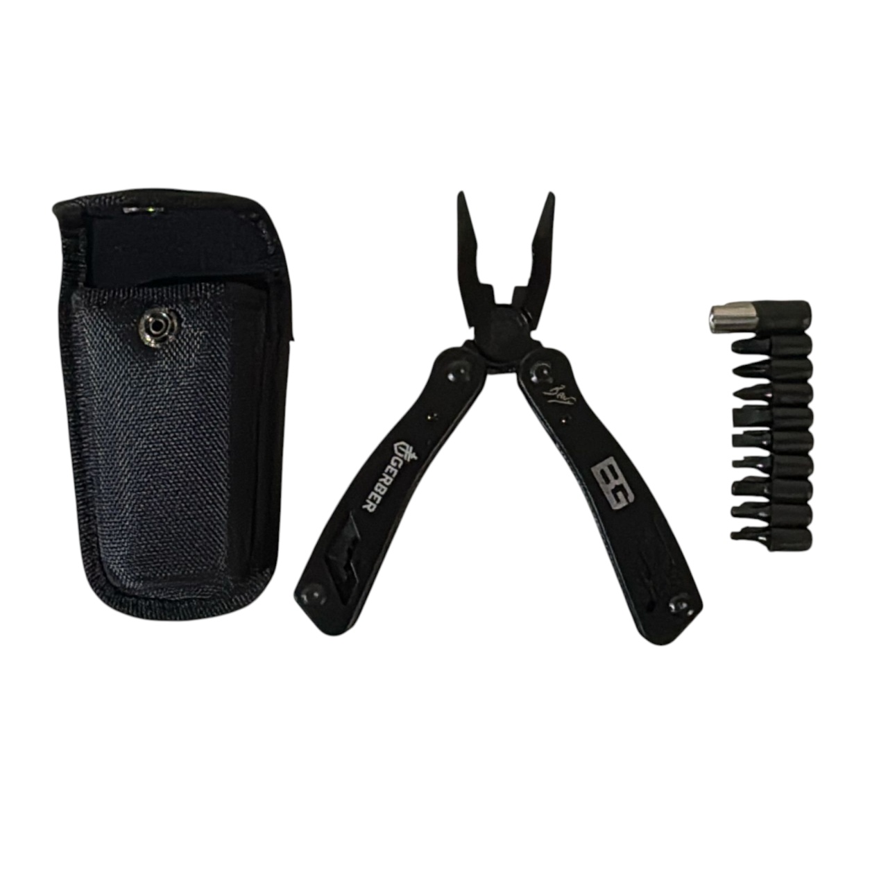 Купить оптом Мультитул-пассатижи с набором бит и чехлом мультитул-пассатижи с набором бит и чехлом оптом