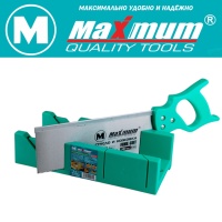 Купить оптом Стусло пластиковое большое 100×300 мм с ножовкой 9 TPI, "MAXIMUM" MX 02524 стусло пластиковое большое 100×300 мм с ножовкой 9 tpi, "maximum" mx 02524 оптом