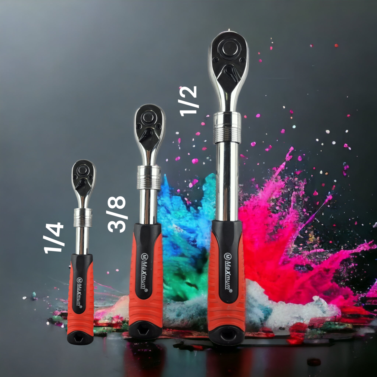 Купить оптом Ключ-трещотка телескопический 1/2, (бол), 300-430 мм, «Maximum»  MX 07246 ключ-трещотка телескопический 1/2, (бол), 300-430 мм, «maximum»  mx 07246 оптом