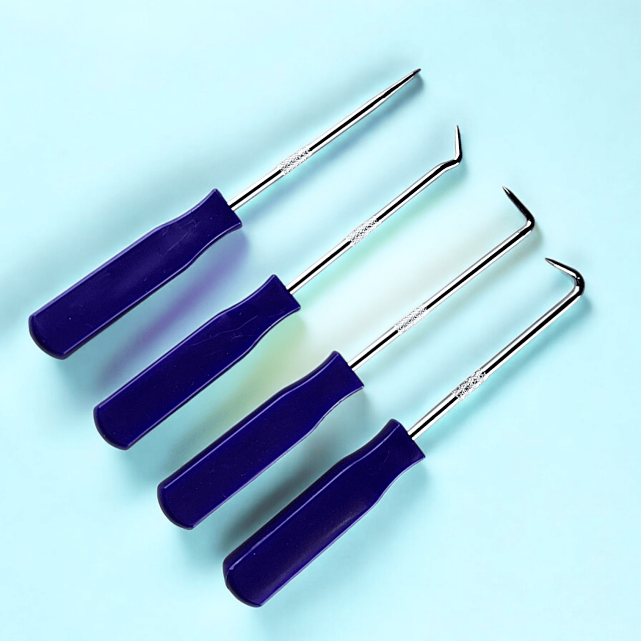 Купить оптом Набор крючков для демонтажа сальников и уплотнителей 4 предмета 140 мм Набор крючков для демонтажа сальников и уплотнителей 4 предмета 140 мм оптом