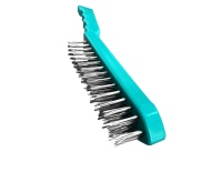 Купить оптом Щетка металлическая ручная, шестирядная, пластиковая ручка, "MAXIMUM"  MX 08700 щетка металлическая ручная, шестирядная, пластиковая ручка, "maximum"  mx 08700 оптом