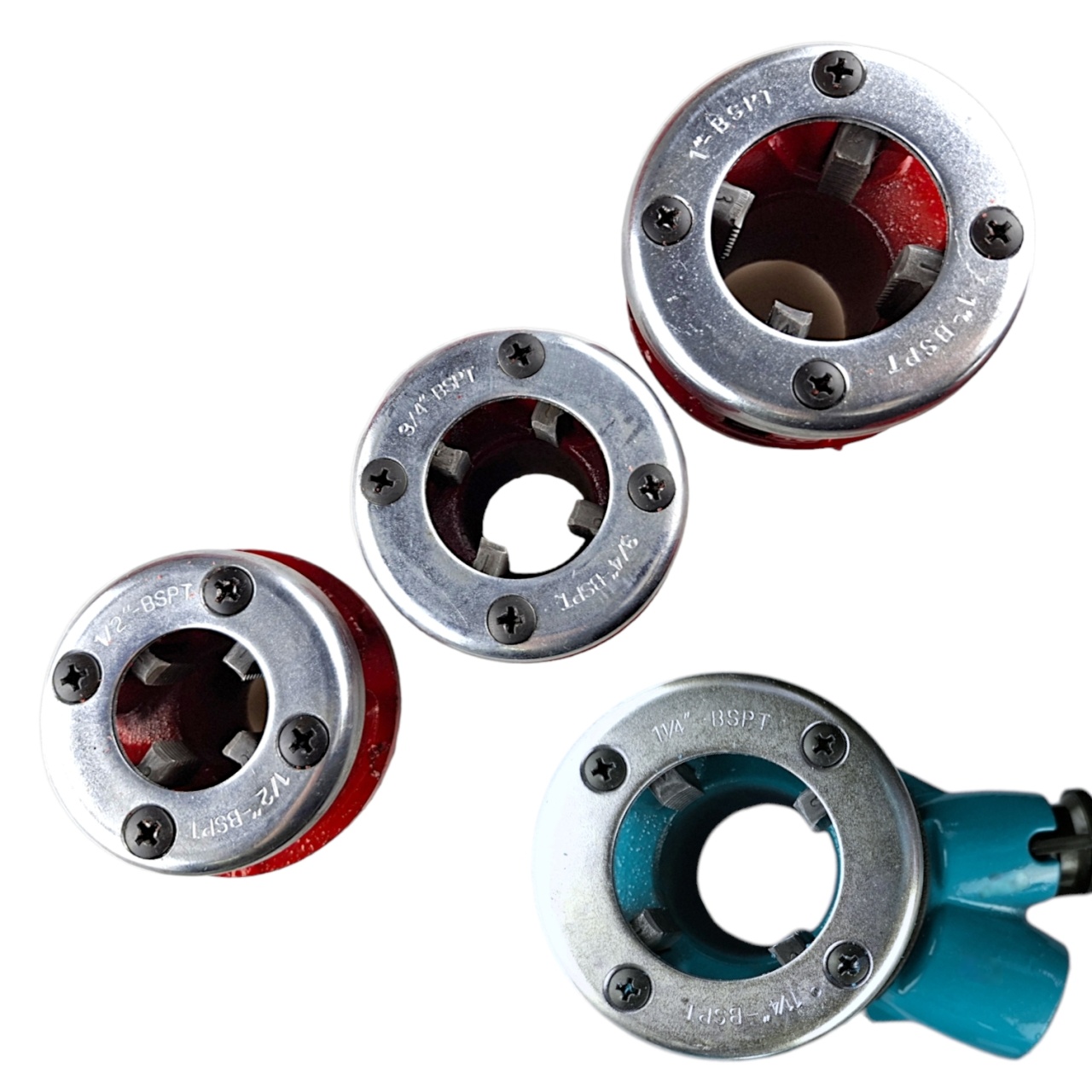 Купить оптом Набор для нарезания резьбы 7 предметов, в пластиковом кейсе (3275) Набор для нарезания резьбы 7 предметов, в пластиковом кейсе (3275) оптом