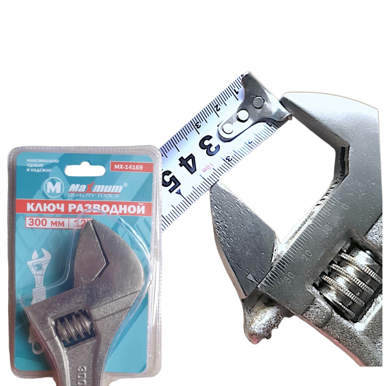 Купить оптом Ключ разводной 300 мм с двухкомпонентной рукояткой, "MAXIMUM" (2140) ключ разводной 300 мм с двухкомпонентной рукояткой, "maximum" (2140) оптом