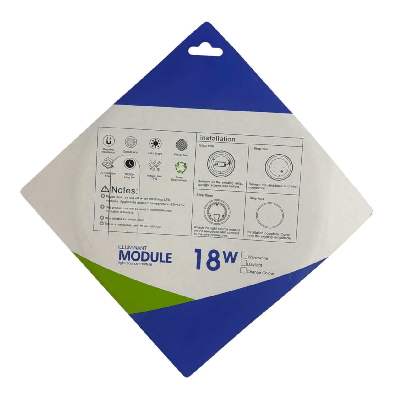 Купить оптом Светодиодный модуль LED 18 Вт, со встроенным драйвером, 6500 K Светодиодный модуль LED 18 Вт, со встроенным драйвером, 6500 K оптом