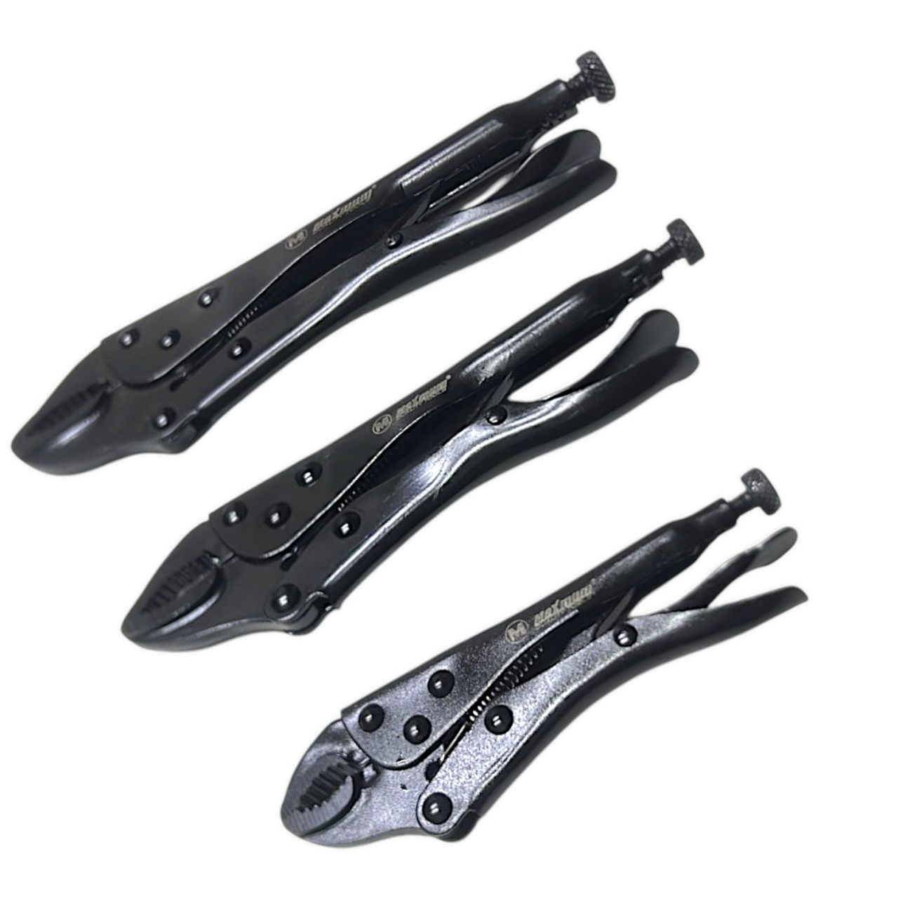 Купить оптом Набор клещей зажимных Cr-V с фиксатором 140/180/250 мм, хромированные, "MAXIMUM"  188 MX 12820 набор клещей зажимных cr-v с фиксатором 140/180/250 мм, хромированные, "maximum"  188 mx 12820 оптом