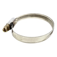Купить оптом Хомут червячный 32-50 мм, нержавейка, "MAXIMUM"  (кратно 50 шт) (2629) Хомут червячный 32-50 мм, нержавейка, "MAXIMUM"  (кратно 50 шт) (2629) оптом