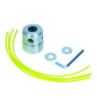 Купить оптом Катушка для триммера, "Бочка", алюминий, хромированная катушка для триммера, "бочка", алюминий, хромированная оптом