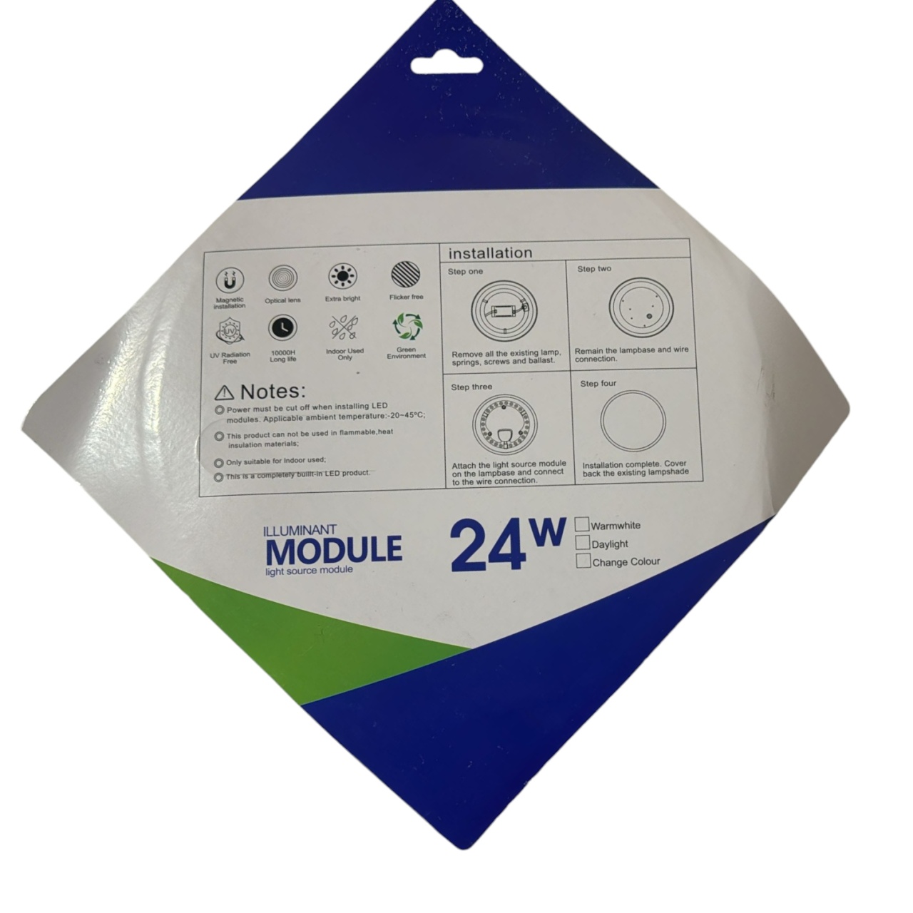 Купить оптом Светодиодный модуль LED 24 Вт, со встроенным драйвером, 6500 K Светодиодный модуль LED 24 Вт, со встроенным драйвером, 6500 K оптом