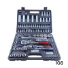 Набор инструментов для автомобиля 108 предметов, CRV сталь Набор инструментов для автомобиля 108 предметов, CRV сталь
