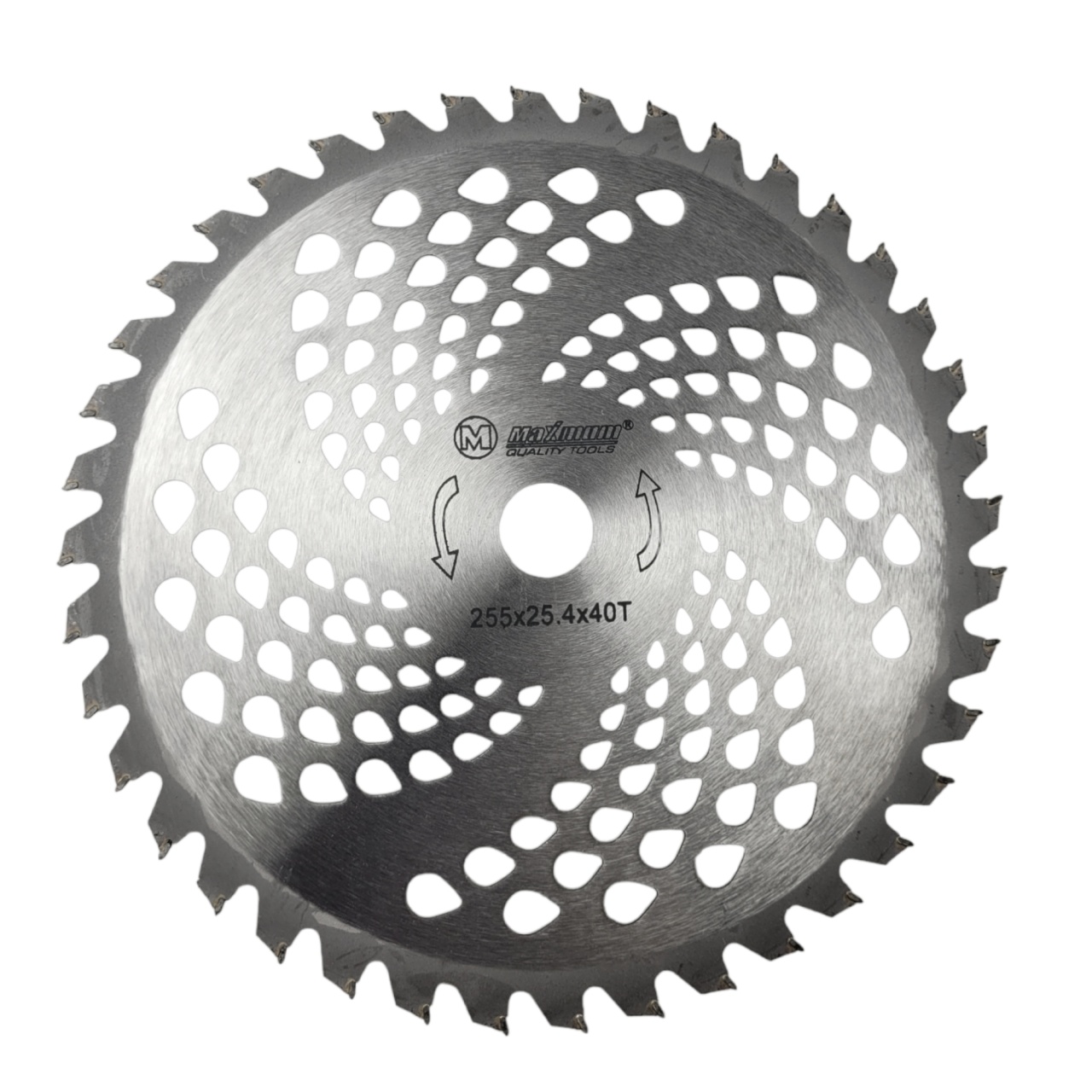 Купить оптом Диск для триммера 40T 255x25,4 мм, "MAXIMUM" MX 14282 (А-212-55) Диск для триммера 40T 255x25,4 мм, "MAXIMUM" MX 14282 (А-212-55) оптом
