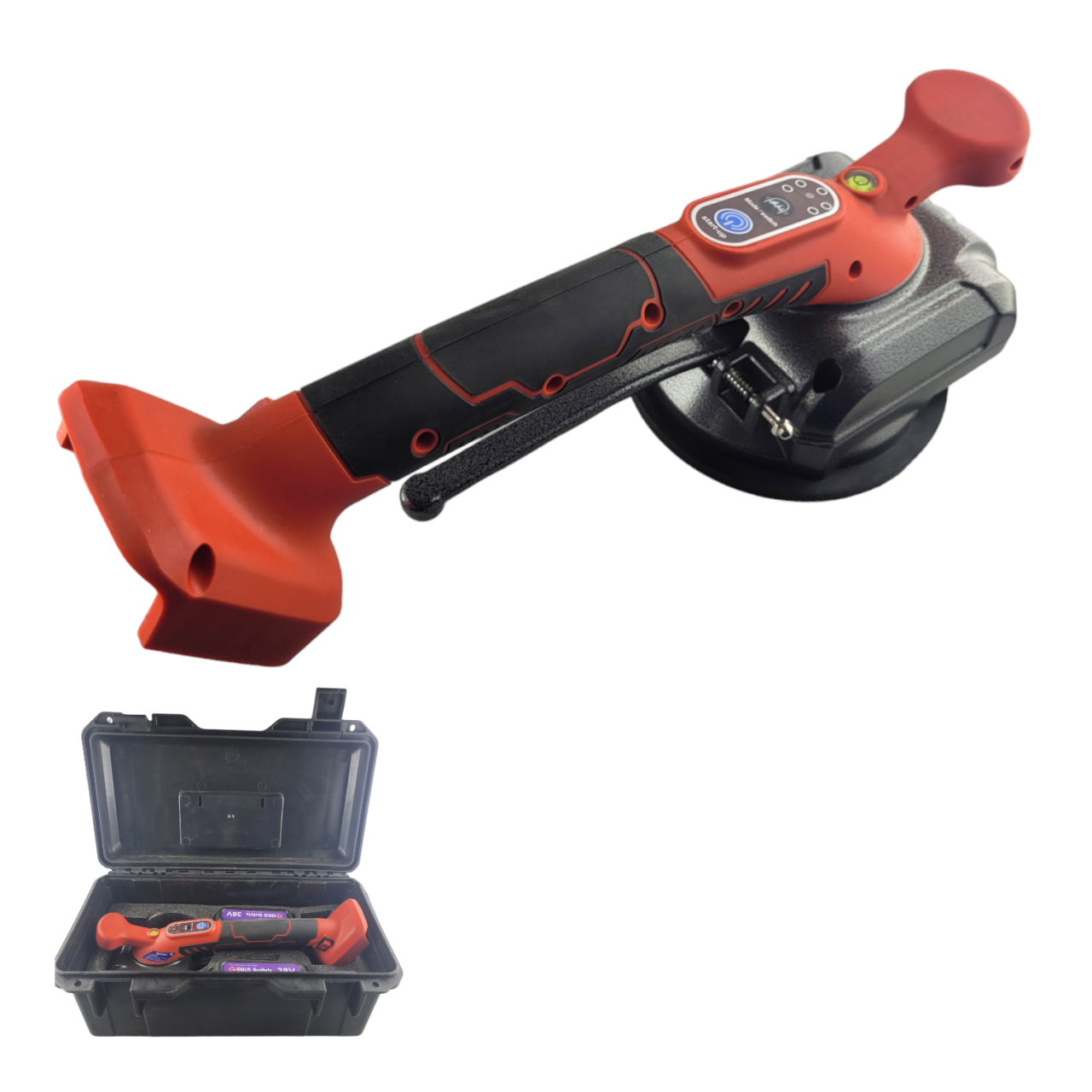 Купить оптом Виброприсоска для укладки плитки 38 V, ручная, аккумуляторная, кейс, "MAXIMUM" MX 17542 (3533) Виброприсоска для укладки плитки 38 V, ручная, аккумуляторная, кейс, "MAXIMUM" MX 17542 (3533) оптом