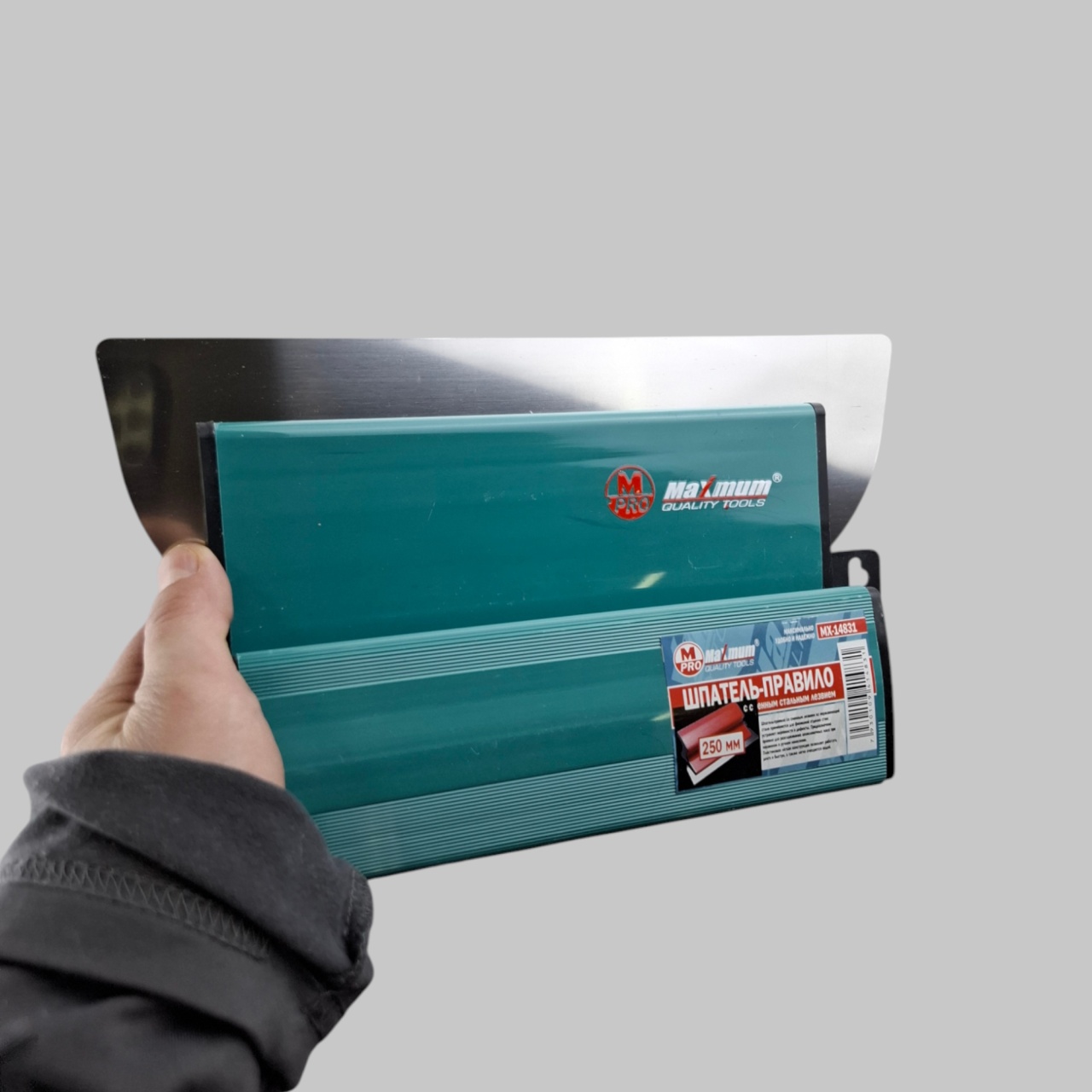 Купить оптом Шпатель-правило малярный 25 cм, с лезвием, "MAXIMUM" MX 14831 шпатель-правило малярный 25 cм, с лезвием, "maximum" mx 14831 оптом