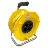 Удлинитель силовой на катушке 50 метров, желтый Удлинитель силовой на катушке 50 метров, желтый