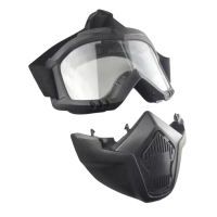 Купить оптом Маска-очки защитная, трансформер, прозрачная-2 Маска-очки защитная, трансформер, прозрачная-2 оптом