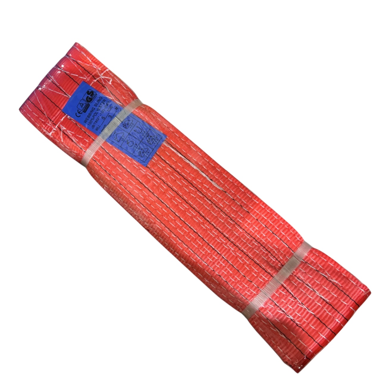 Купить оптом Стропа 3 м 5 тонн, петлевая, полиэстер 75 мм Стропа 3 м 5 тонн, петлевая, полиэстер 75 мм оптом