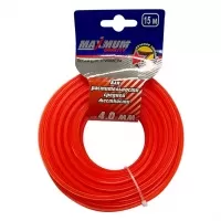 Леска для триммеров 4 ммx15 м, звезда, "Maximum" (2837) Леска для триммеров 4 ммx15 м, звезда, "Maximum" (2837)