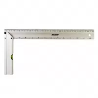 Угольник алюминиевый 350 мм с уровнем,"MAXIMUM" (2577) Угольник алюминиевый 350 мм с уровнем,"MAXIMUM" (2577)