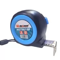 Рулетка измерительная с трещоточным фиксатором, 3 м * 19 мм, М-108, «Maximum» (2775) Рулетка измерительная с трещоточным фиксатором, 3 м * 19 мм, М-108, «Maximum» (2775)