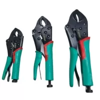 Набор клещей зажимных Cr-V с фиксатором 140/180/250 мм, прорезиненные, "MAXIMUM" 188 MX 12837 Набор клещей зажимных Cr-V с фиксатором 140/180/250 мм, прорезиненные, "MAXIMUM" 188 MX 12837