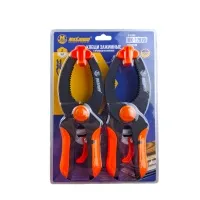 Клещи зажимные с храповым механизмом 230 мм, 2 шт.,пластик,"MAXIMUM" MX 17979 Клещи зажимные с храповым механизмом 230 мм, 2 шт.,пластик,"MAXIMUM" MX 17979