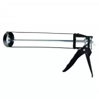 Пистолет для герметика 310 мл "MAXIMUM" скелетный, (черный) (2502) Пистолет для герметика 310 мл "MAXIMUM" скелетный, (черный) (2502)