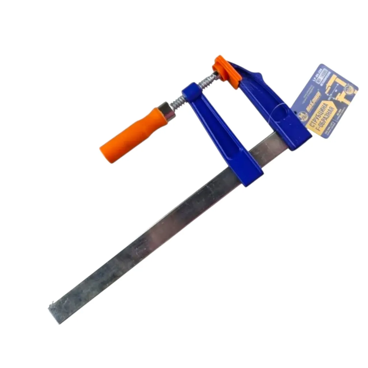 Струбцина F-образная 80x200 мм, металлическая,"MAXIMUM" MX 13612 Струбцина F-образная 80x200 мм, металлическая,"MAXIMUM" MX 13612