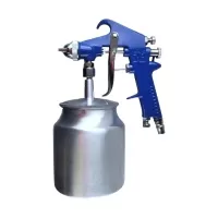 Краскопульт пневматический F75S, нижний бак 1 л., алюминий, «Maximum» MX 11519 Краскопульт пневматический F75S, нижний бак 1 л., алюминий, «Maximum» MX 11519