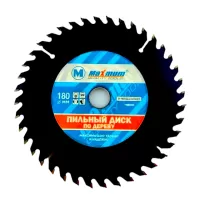 Диск пильный по дереву 180x22,2 мм, твердосплавный,"MAXIMUM" MX 02944 (3374) Диск пильный по дереву 180x22,2 мм, твердосплавный,"MAXIMUM" MX 02944 (3374)