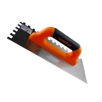 Гладилка зубчатая с пластиковой ручкой, 300 мм x 120 мм, "MAXIMUM" MX 14640 (3466) Гладилка зубчатая с пластиковой ручкой, 300 мм x 120 мм, "MAXIMUM" MX 14640 (3466)