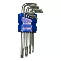 Набор звездочек Torx 180 мм, 9 предметов, «Maximum» (2649) Набор звездочек Torx 180 мм, 9 предметов, «Maximum» (2649)