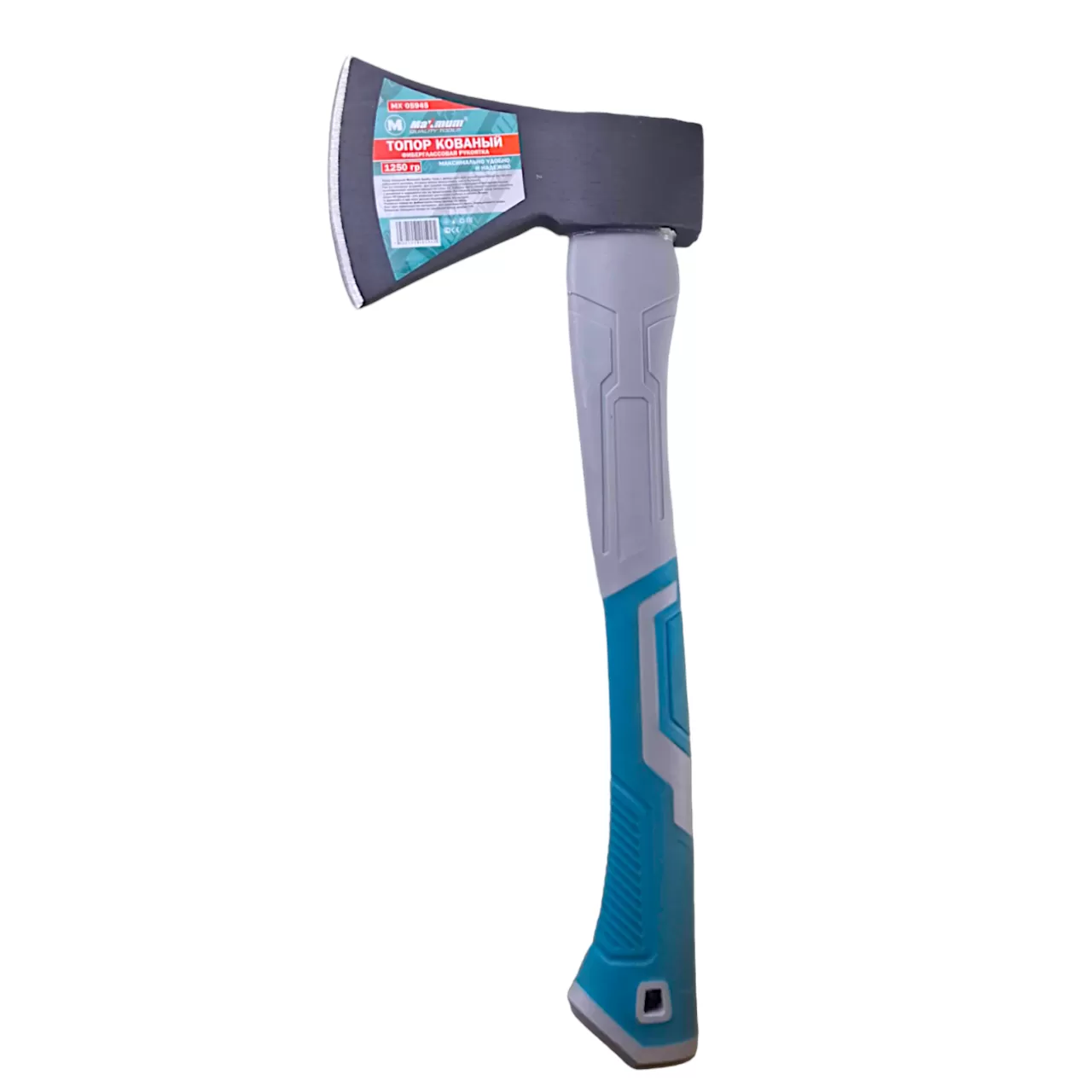 Топор кованый 1250 гр., фиберглассовая рукоятка, «Maximum» (2560) Топор кованый 1250 гр., фиберглассовая рукоятка, «Maximum» (2560)