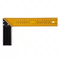 Угольник металлический 250 мм, желтый (2580) Угольник металлический 250 мм, желтый (2580)