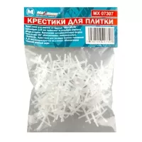 Крестики для плитки 1,5 мм "MAXIMUM" MX 07307(150 шт) (2188) Крестики для плитки 1,5 мм "MAXIMUM" MX 07307(150 шт) (2188)