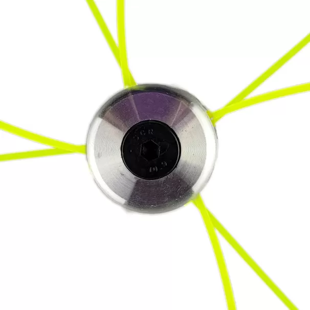 Катушка для триммера, "Бочка", алюминий, хромированная Катушка для триммера, "Бочка", алюминий, хромированная