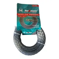 Леска для триммера 3 мм x 15м, витая, нейлоновая с графитовым сердечником (3549) Леска для триммера 3 мм x 15м, витая, нейлоновая с графитовым сердечником (3549)