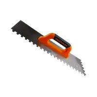 Гладилка зубчатая с пластиковой ручкой 450 мм×120 мм, "MAXIMUM" MX 14657 (3514) Гладилка зубчатая с пластиковой ручкой 450 мм×120 мм, "MAXIMUM" MX 14657 (3514)