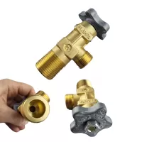 Вентиль баллонный пропановый ВБ-2 (латунь) Вентиль баллонный пропановый ВБ-2 (латунь)