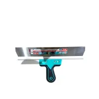 Шпатель фасадный алюминиевый 400мм x 0.5 мм, 16", двухкомпонентная рукоятка, 410, "MAXIMUM" MX 15906 Шпатель фасадный алюминиевый 400мм x 0.5 мм, 16", двухкомпонентная рукоятка, 410, "MAXIMUM" MX 15906